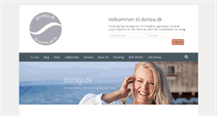 Desktop Screenshot of dortea.dk